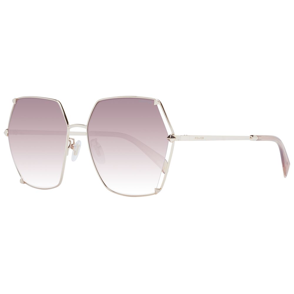 Police Rose Gold Metal Sunglasses