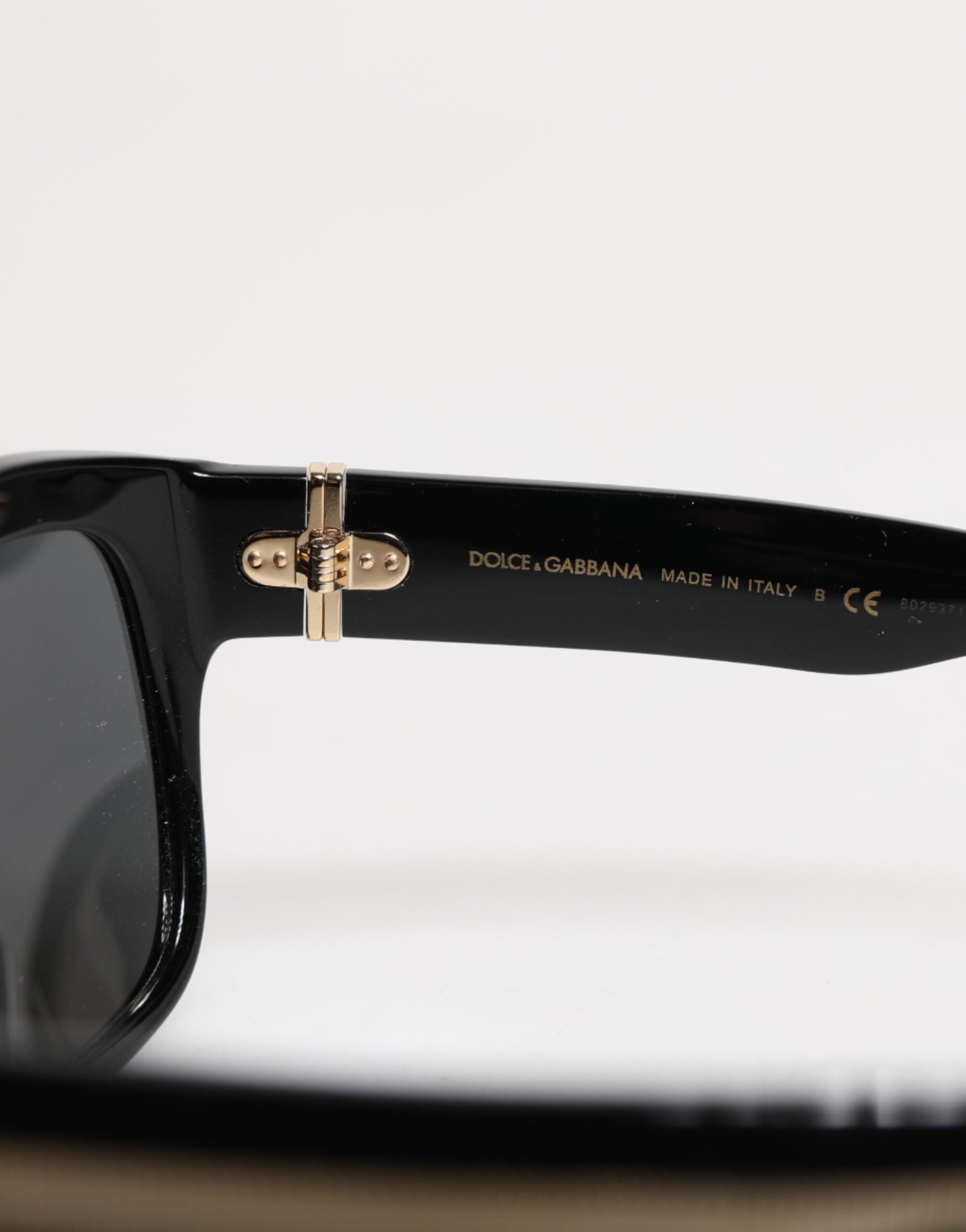Dolce & Gabbana Black Square Acetate Frame DG4398-F Eyewear Sunglasses