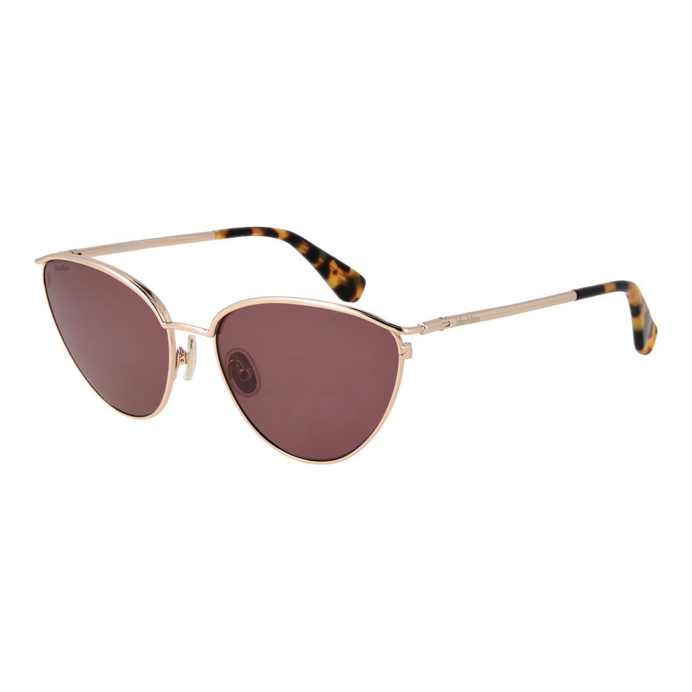 Max Mara Gold Metal Sunglasses