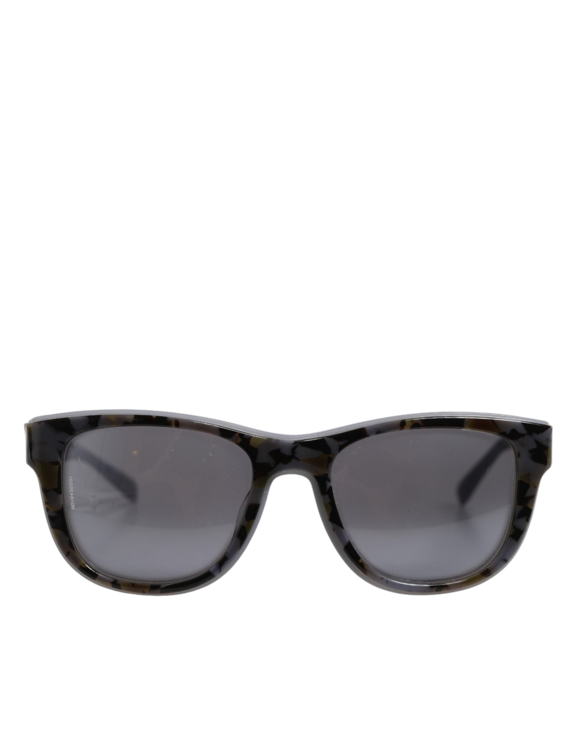 Dolce & Gabbana DG4284F Gray Tortoiseshell Blue Acetate Shades Sunglasses