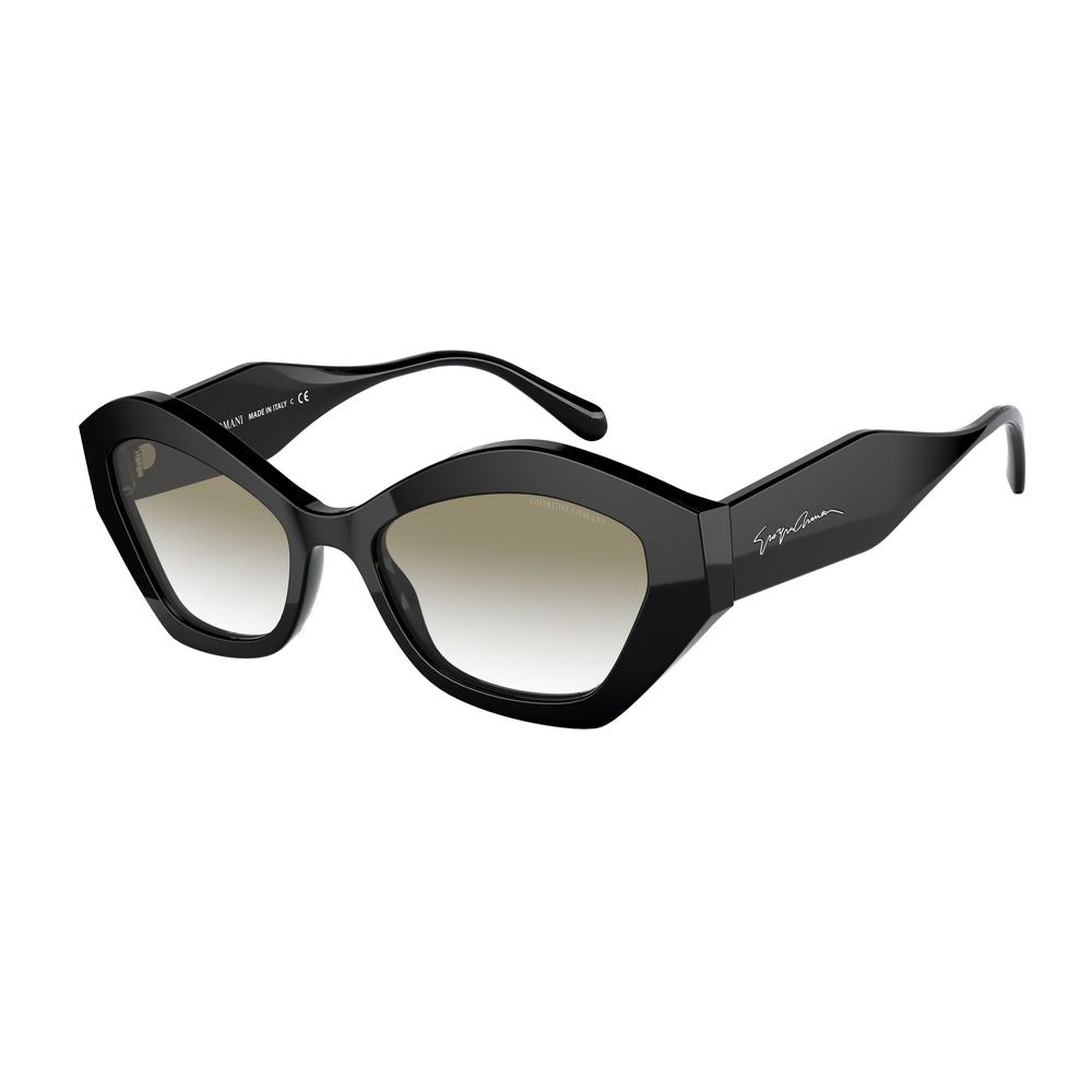 Giorgio Armani Black Acetate Sunglasses