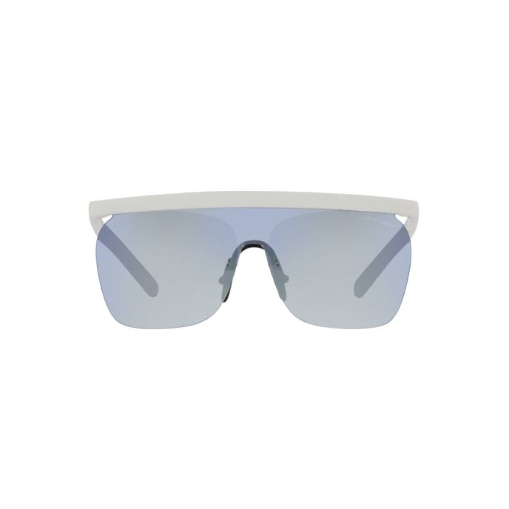 Giorgio Armani White Acetate Sunglasses