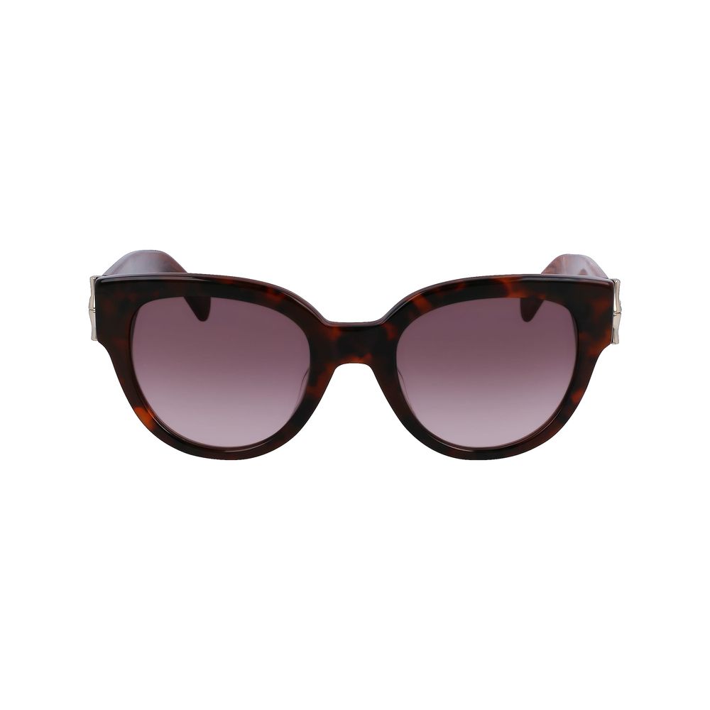 Longchamp Brown Acetate Sunglasses